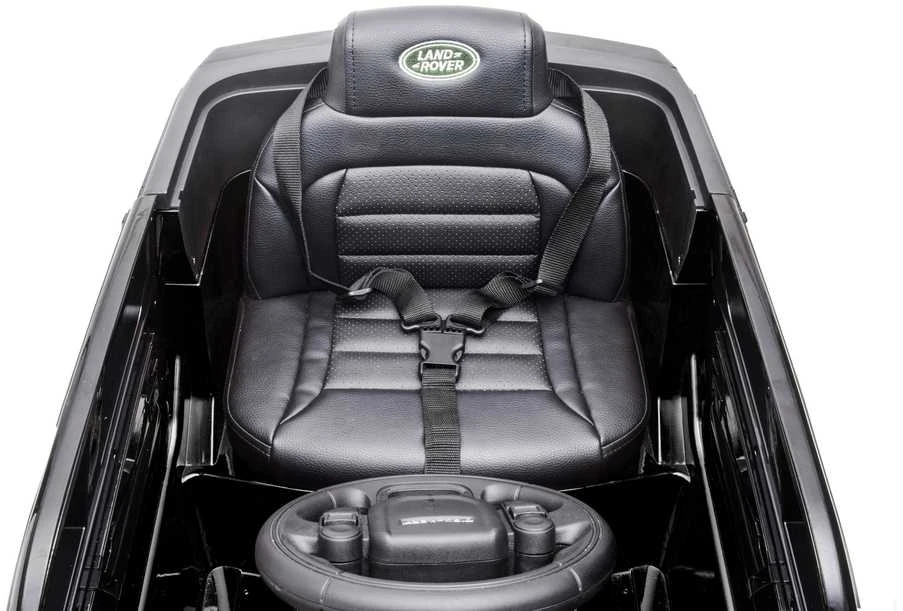 Vaikiškas elektromobilis MUKUTISRIDES Land Rover Discovery Sport (baltas, vienvietis)
