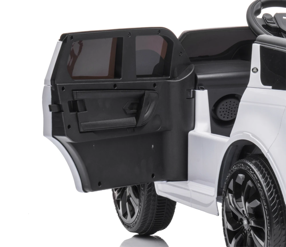 Vaikiškas elektromobilis MUKUTISRIDES Land Rover Discovery Sport (baltas, vienvietis)
