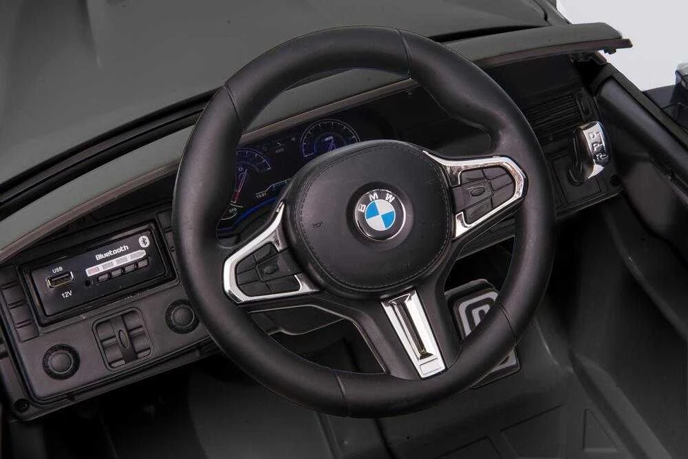 Vaikiškas elektromobilis MUKUTISRIDES BMW M5 DRIFT (juodas, vienvietis)
