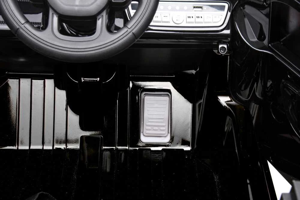 Vaikiškas elektromobilis MUKUTISRIDES Land Rover Discovery Sport (juodas, vienvietis)