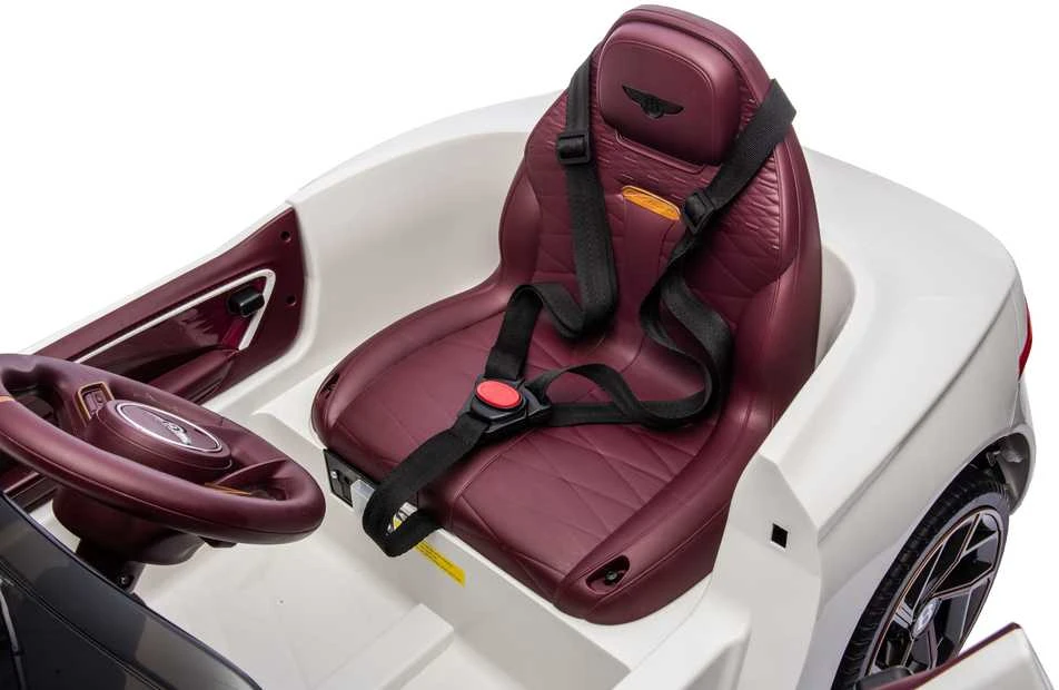 Vaikiškas elektromobilis MUKUTISRIDES Bentley Bacalar (baltas, vienvietis)