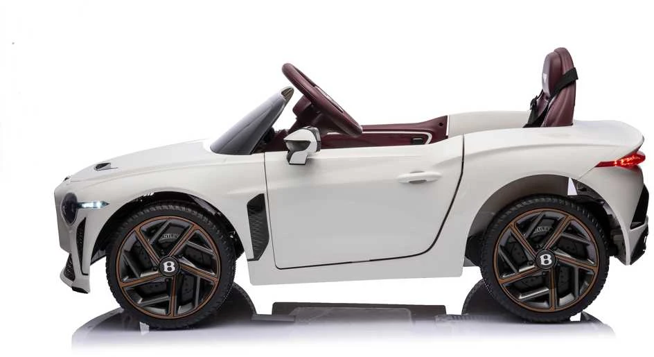Vaikiškas elektromobilis MUKUTISRIDES Bentley Bacalar (baltas, vienvietis)
