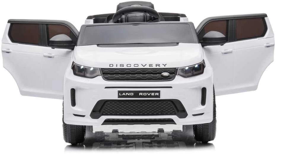 Vaikiškas elektromobilis MUKUTISRIDES Land Rover Discovery Sport (baltas, vienvietis)