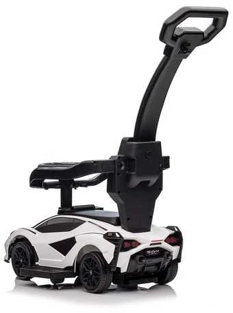 Paspiriama mašinėlė su rankena Lamborghini Sian baltas