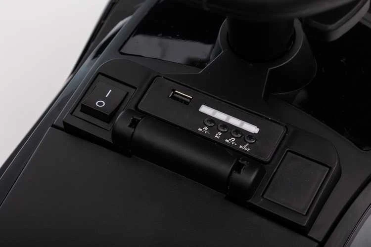 Paspiriama mašinėlė su rankena Lamborghini Sian juodas