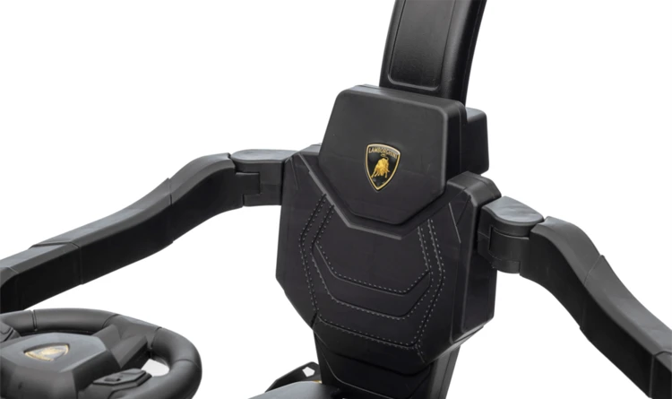 Paspiriama mašinėlė su rankena Lamborghini Sian juodas