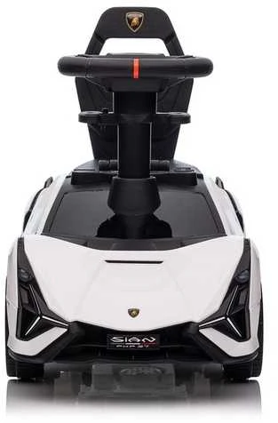 Paspiriama mašinėlė su rankena Lamborghini Sian baltas