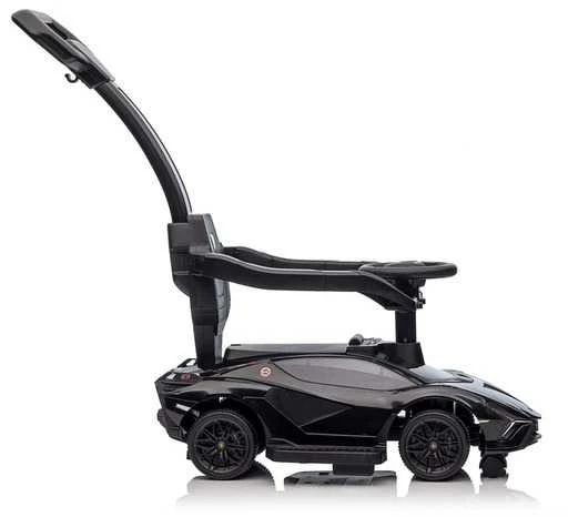 Paspiriama mašinėlė su rankena Lamborghini Sian juodas