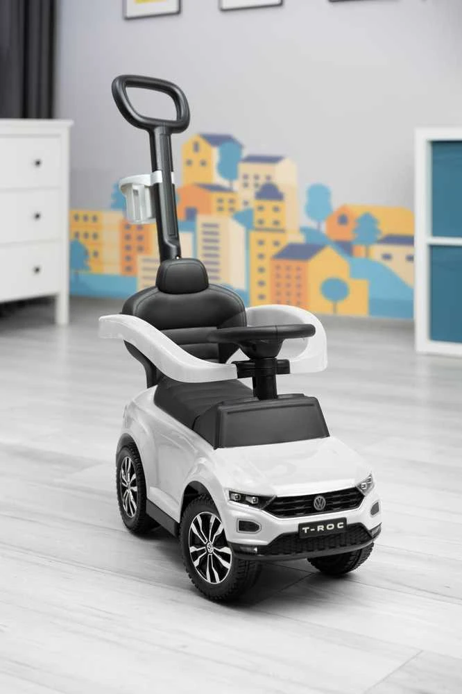 Toyz By Caretero Paspiriama mašinėlė VW T-ROC baltas