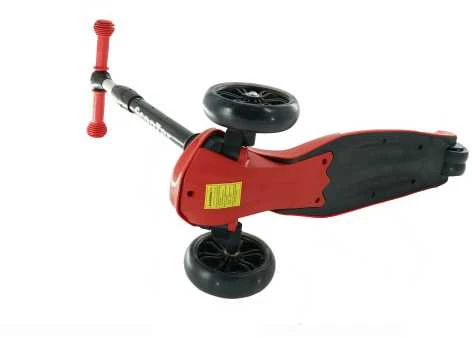 Triratis paspirtukas Scooter raudonas