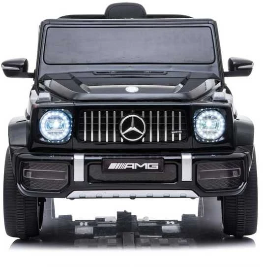 Vaikiškas elektromobilis MUKUTISRIDES Mercedes Benz G63 AMG (juodas, vienvietis)