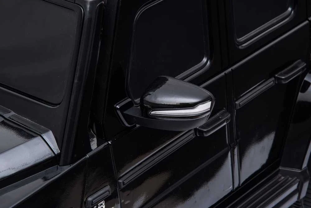 Vaikiškas elektromobilis MUKUTISRIDES Mercedes Benz G63 AMG (juodas, vienvietis)