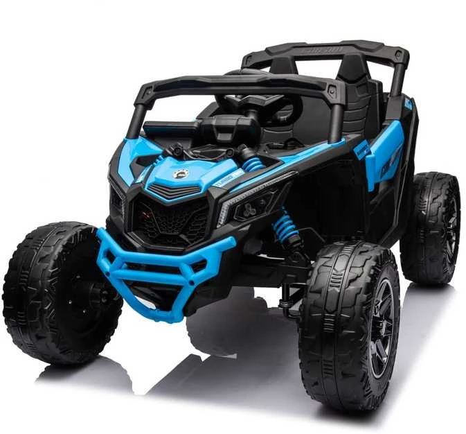 Vaikiškas elektromobilis MUKUTISRIDES ATV CAN-AM Maverick (mėlynas, vienvietis)