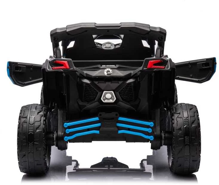 Vaikiškas elektromobilis MUKUTISRIDES ATV CAN-AM Maverick (mėlynas, vienvietis)