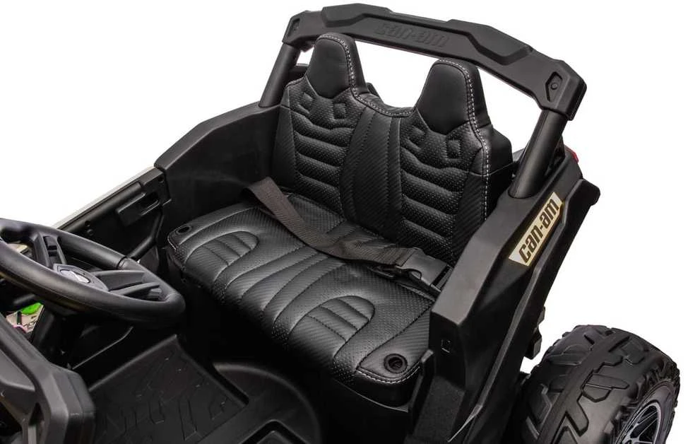 Vaikiškas elektromobilis MUKUTISRIDES ATV CAN-AM Maverick (mėlynas, vienvietis)