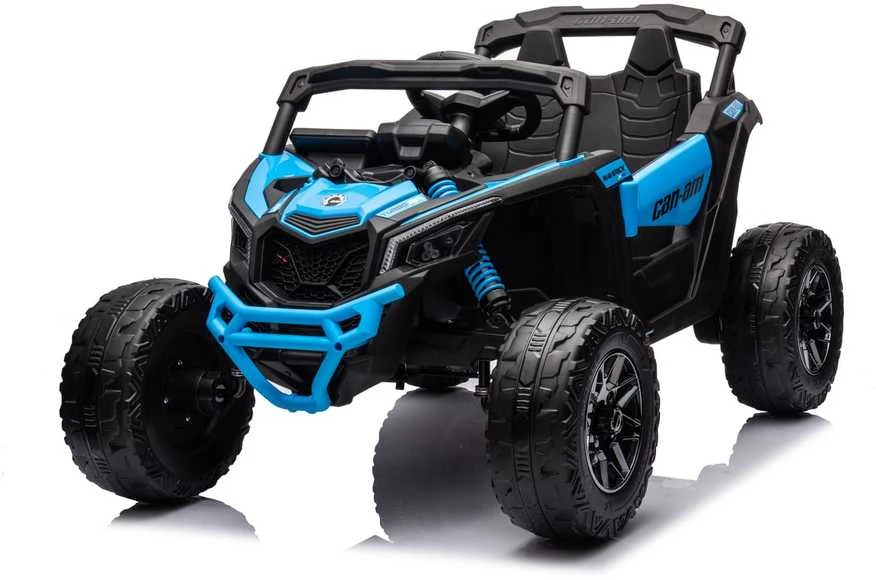 Vaikiškas elektromobilis MUKUTISRIDES ATV CAN-AM Maverick (mėlynas, vienvietis)