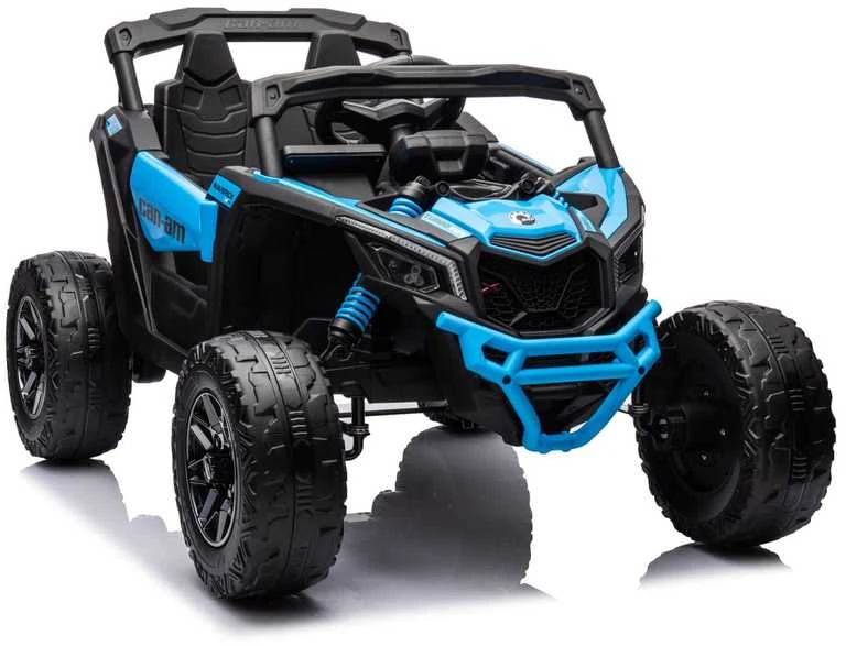 Vaikiškas elektromobilis MUKUTISRIDES ATV CAN-AM Maverick (mėlynas, vienvietis)