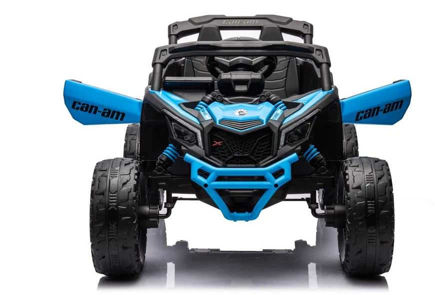 Vaikiškas elektromobilis MUKUTISRIDES ATV CAN-AM Maverick (mėlynas, vienvietis)