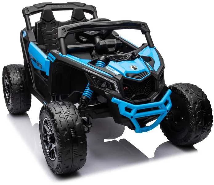 Vaikiškas elektromobilis MUKUTISRIDES ATV CAN-AM Maverick (mėlynas, vienvietis)