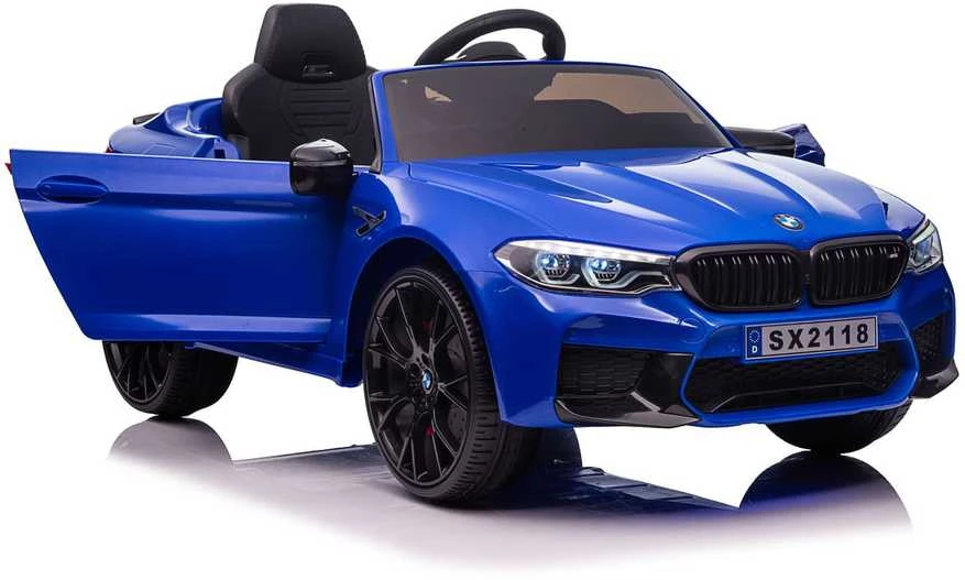 Vaikiškas elektromobilis MUKUTISRIDES BMW M5 DRIFT (mėlynas, vienvietis)