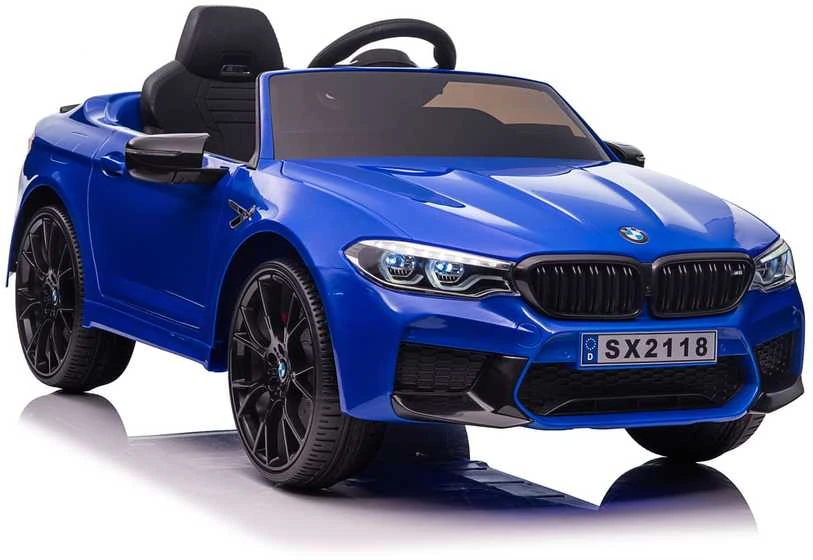 Vaikiškas elektromobilis MUKUTISRIDES BMW M5 DRIFT (mėlynas, vienvietis)