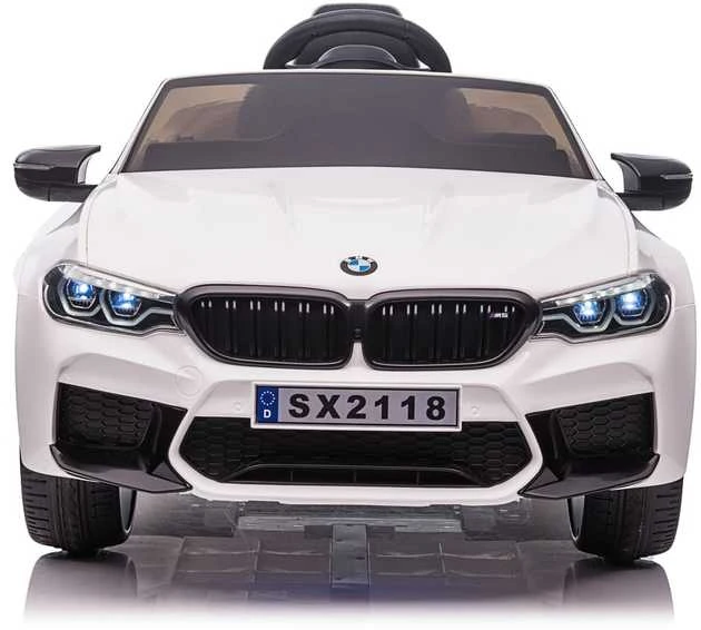 Vaikiškas elektromobilis MUKUTISRIDES BMW M5 DRIFT (baltas, vienvietis)