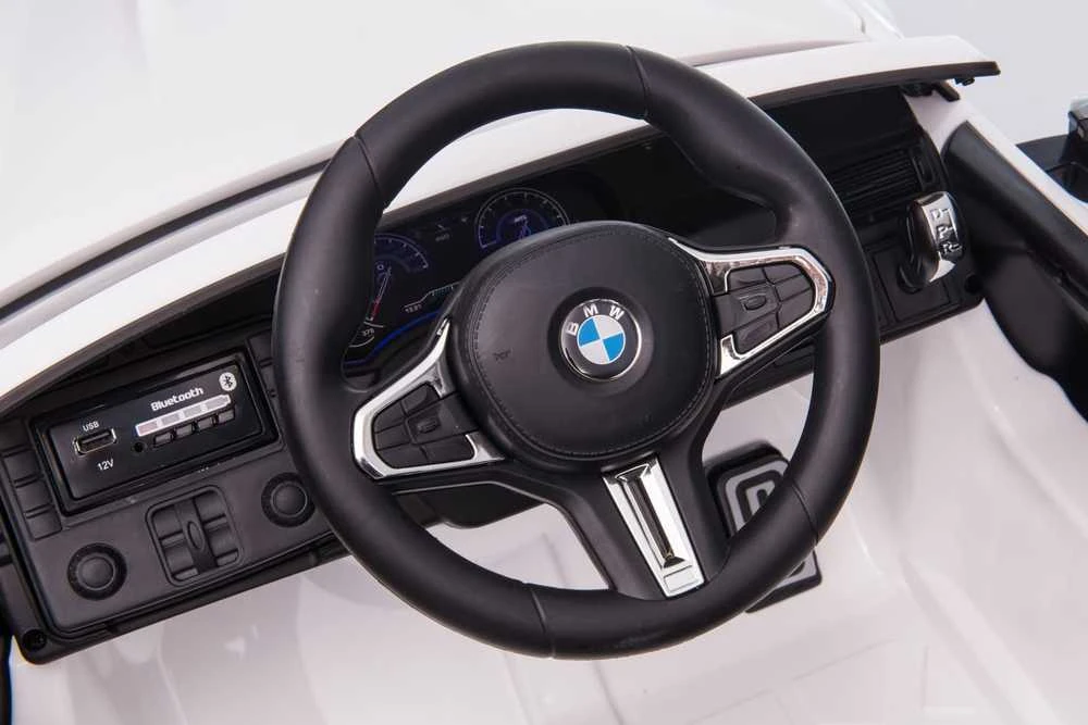 Vaikiškas elektromobilis MUKUTISRIDES BMW M5 DRIFT (mėlynas, vienvietis)