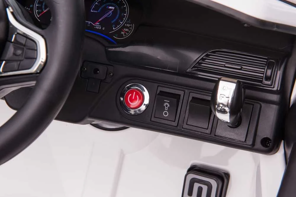 Vaikiškas elektromobilis MUKUTISRIDES BMW M5 DRIFT (mėlynas, vienvietis)