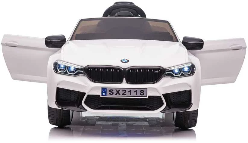 Vaikiškas elektromobilis MUKUTISRIDES BMW M5 DRIFT (baltas, vienvietis)