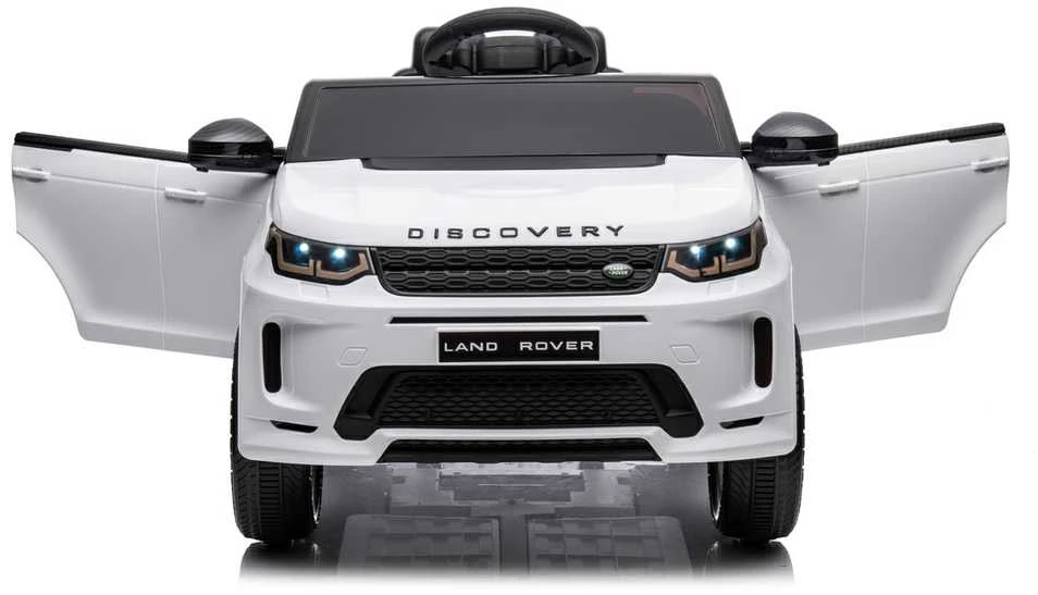 Vaikiškas elektromobilis MUKUTISRIDES Land Rover Discovery Sport (baltas, vienvietis)
