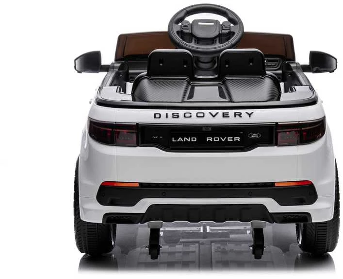 Vaikiškas elektromobilis MUKUTISRIDES Land Rover Discovery Sport (baltas, vienvietis)