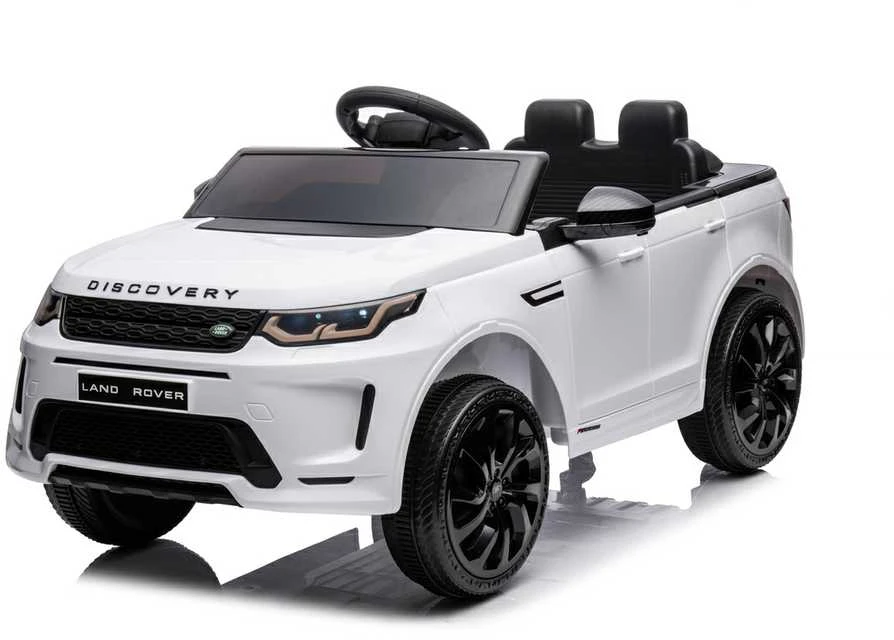 Vaikiškas elektromobilis MUKUTISRIDES Land Rover Discovery Sport (baltas, vienvietis)