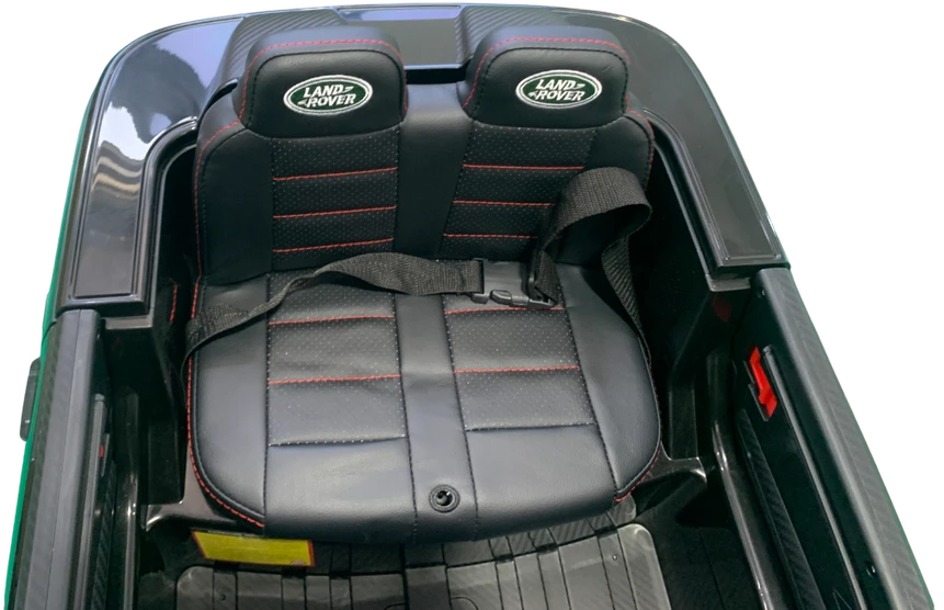 Vaikiškas elektromobilis MUKUTISRIDES Land Rover Discovery Sport (juodas, vienvietis)