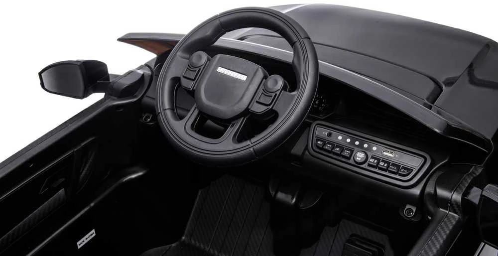 Vaikiškas elektromobilis MUKUTISRIDES Land Rover Discovery Sport (baltas, vienvietis)