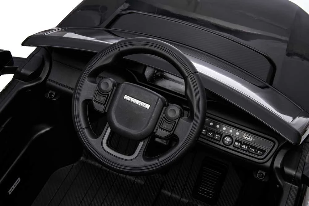 Vaikiškas elektromobilis MUKUTISRIDES Land Rover Discovery Sport (baltas, vienvietis)