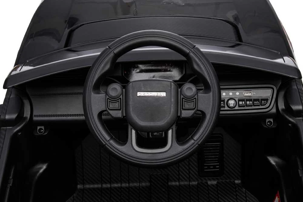 Vaikiškas elektromobilis MUKUTISRIDES Land Rover Discovery Sport (baltas, vienvietis)