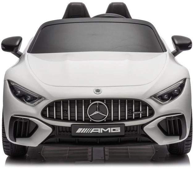 Vaikiškas elektromobilis MUKUTISRIDES Mercedes-Benz SL63 (baltas, vienvietis)