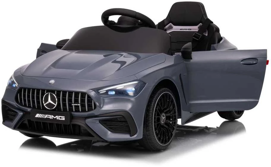Vaikiškas elektromobilis MUKUTISRIDES Mercedes-Benz CLE53 (pilkas, vienvietis)
