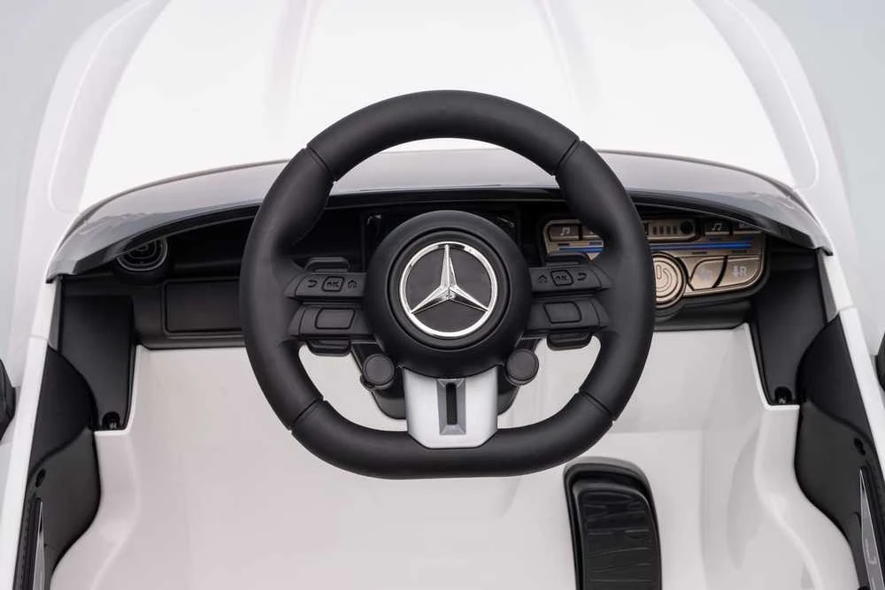 Vaikiškas elektromobilis MUKUTISRIDES Mercedes-Benz CLE53 (pilkas, vienvietis)