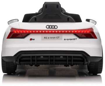 Vaikiškas elektromobilis MUKUTISRIDES Audi RS E-Tron GT (baltas, vienvietis)
