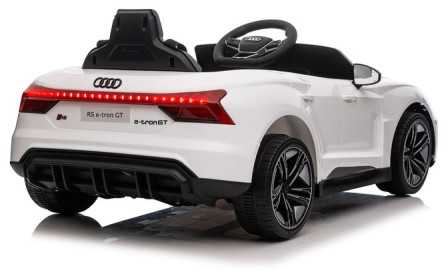Vaikiškas elektromobilis MUKUTISRIDES Audi RS E-Tron GT (baltas, vienvietis)