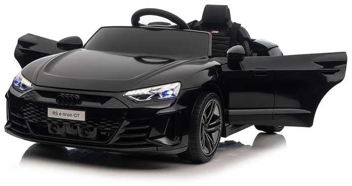 Vaikiškas elektromobilis MUKUTISRIDES Audi RS E-Tron GT (juodas, vienvietis)