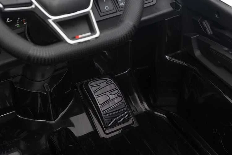 Vaikiškas elektromobilis MUKUTISRIDES Audi RS E-Tron GT (juodas, vienvietis)