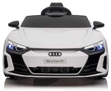 Vaikiškas elektromobilis MUKUTISRIDES Audi RS E-Tron GT (baltas, vienvietis)
