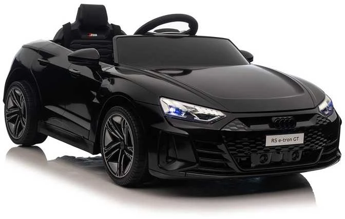 Vaikiškas elektromobilis MUKUTISRIDES Audi RS E-Tron GT (juodas, vienvietis)