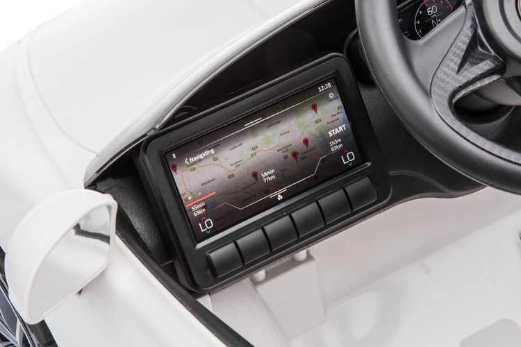 Vaikiškas elektromobilis Mclaren GT (baltas, vienvietis)