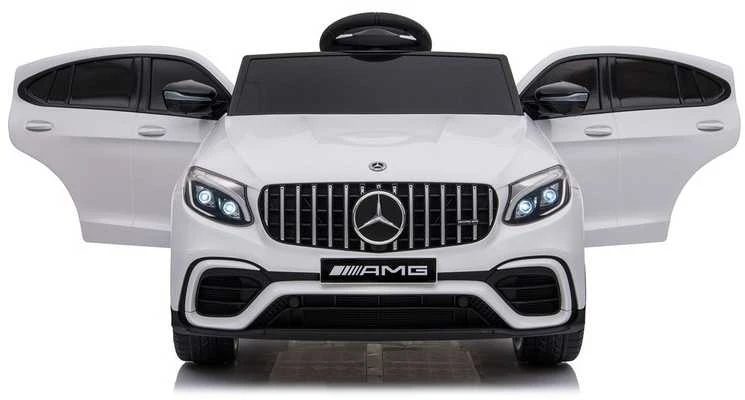 Vaikiškas elektromobilis MUKUTISRIDES Mercedes Benz GLC63S Coupe (baltas, vienvietis)