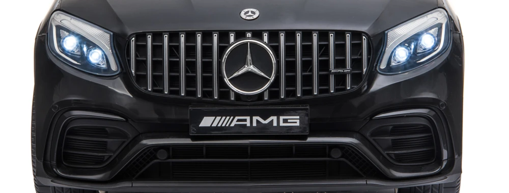 Vaikiškas elektromobilis MUKUTISRIDES Mercedes Benz GLC63S Coupe (juodas, vienvietis)