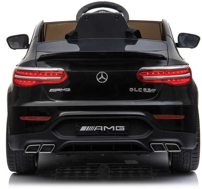 Vaikiškas elektromobilis MUKUTISRIDES Mercedes Benz GLC63S Coupe (juodas, vienvietis)