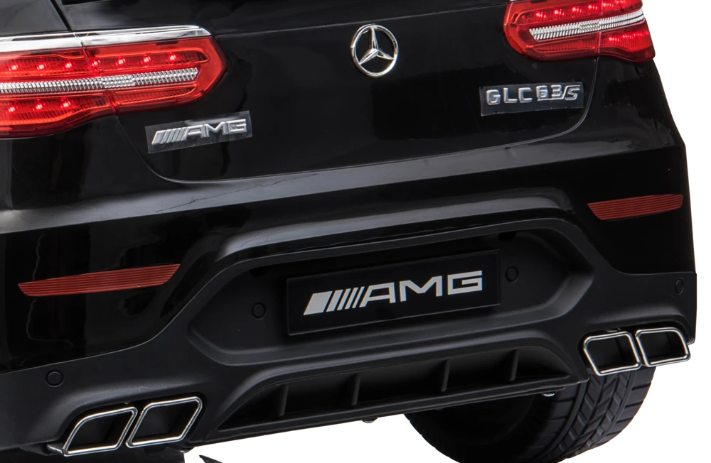 Vaikiškas elektromobilis MUKUTISRIDES Mercedes Benz GLC63S Coupe (juodas, vienvietis)